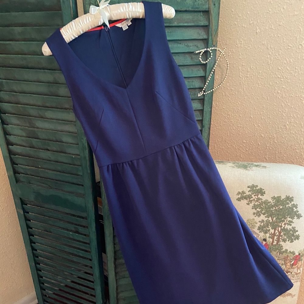 NWOT Boden Knit Dress, 2/4, Dark Blue
